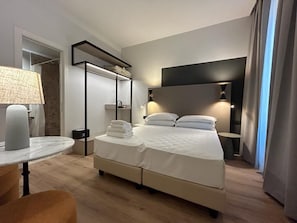 Superior Double or Twin Room | Premium bedding, pillowtop beds, in-room safe, desk - Hotel Porta Pia (Rome)