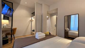 Camera Superior con letto matrimoniale o 2 letti singoli | 1 camera, biancheria da letto di alta qualità, materassi a doppio strato