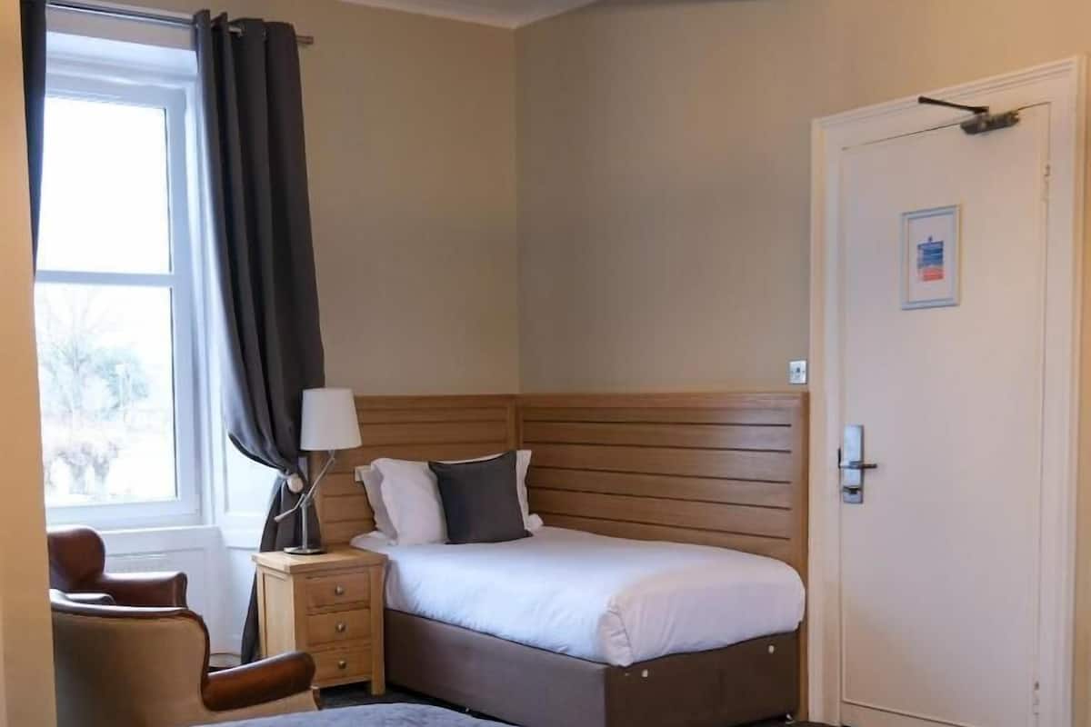 Familie driepersoonskamer, 1 slaapkamer, niet-roken, huisdieren toegestaan | 1 slaapkamer, hypoallergeen beddengoed, een bureau, een laptopwerkplek