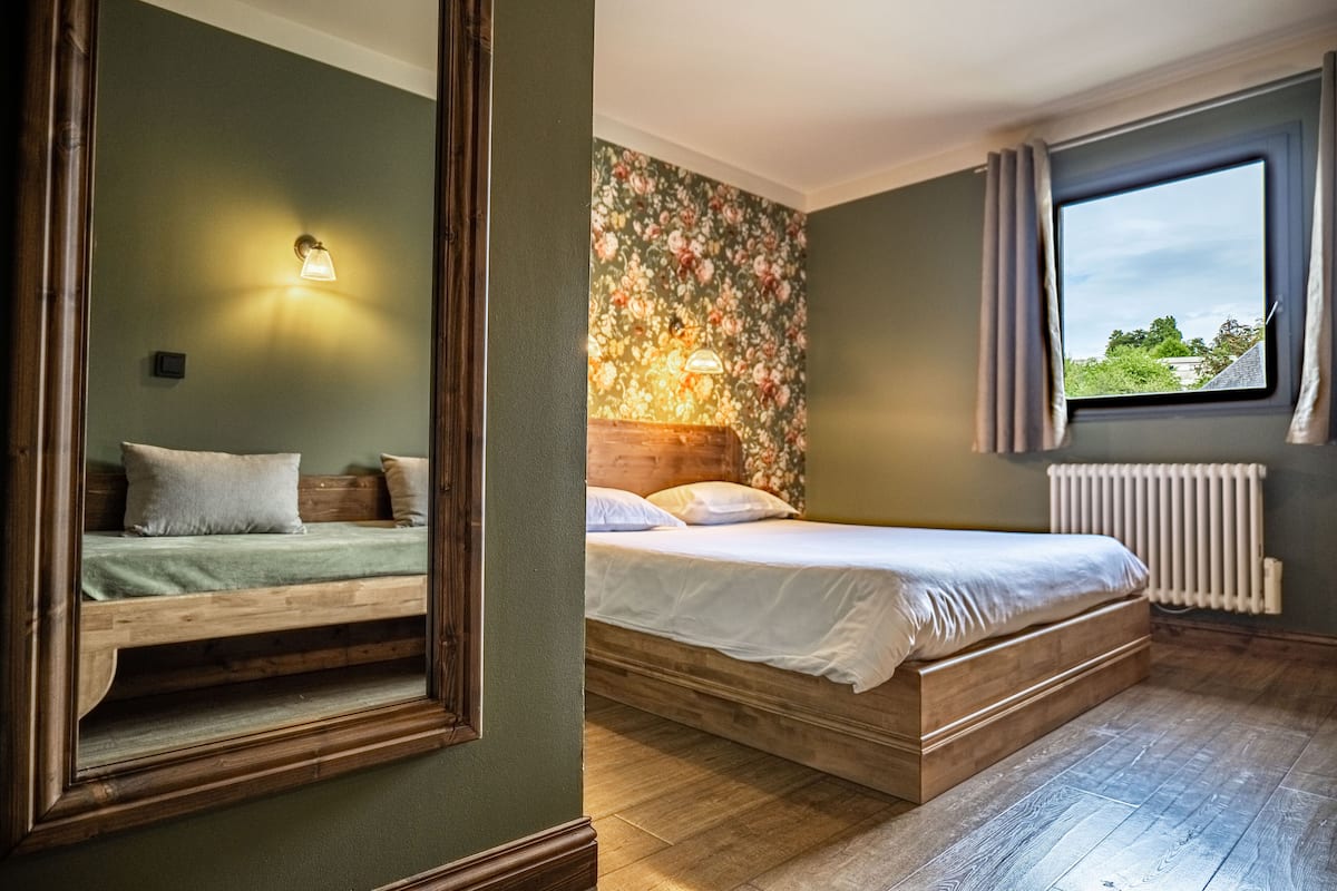 comfort triple room | 1 bedroom, premium bedding, blackout curtains, soundproofing