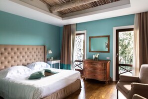 Premium bedding, minibar, in-room safe, desk - Aquapetra Resort and Spa (Telese)