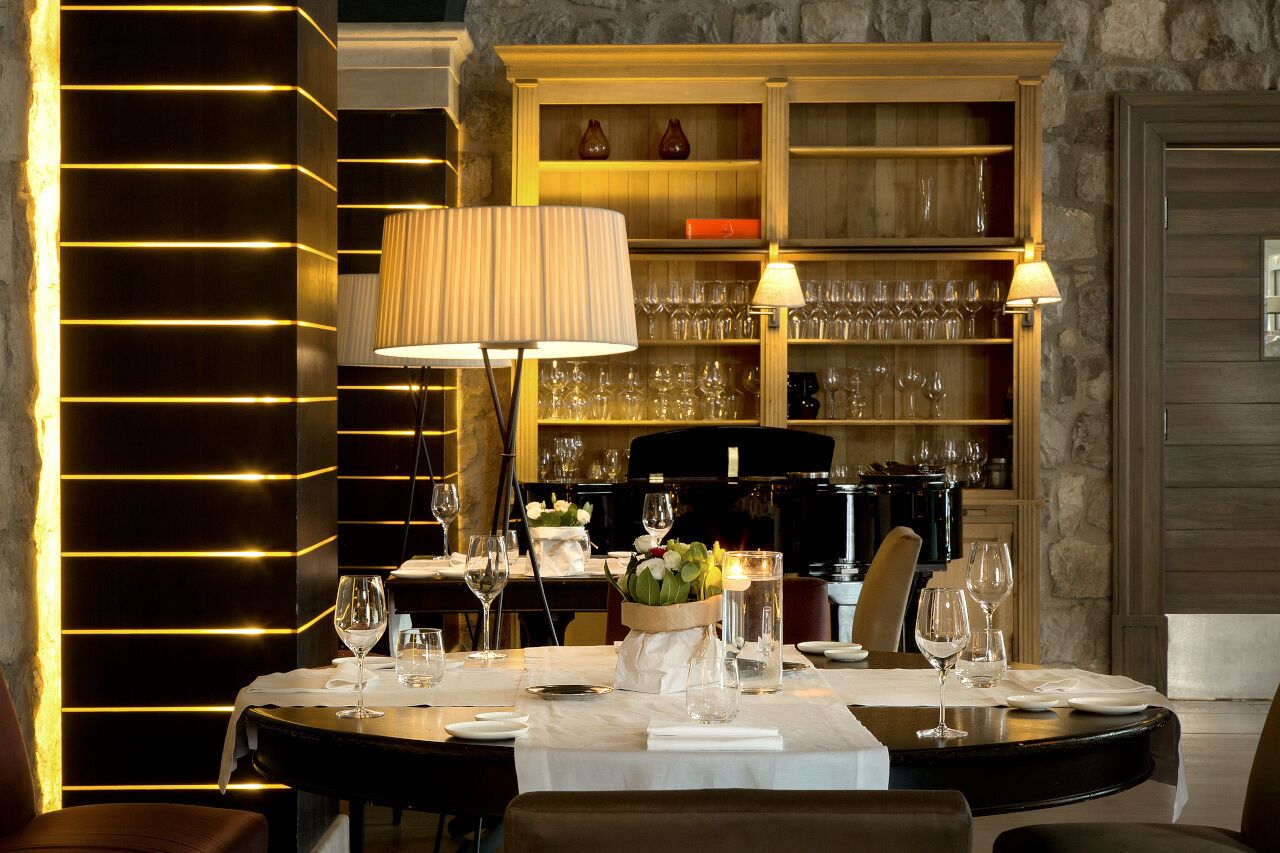 breakfast, lunch served; local cuisine, pool views