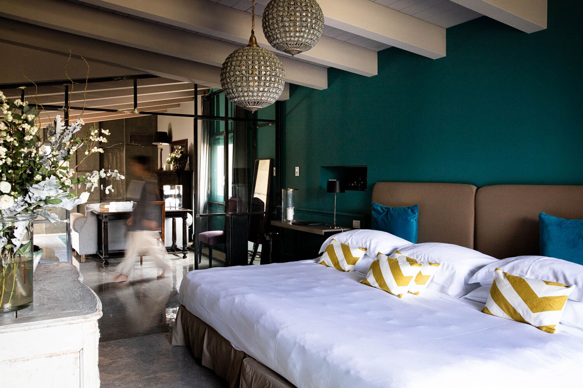 executive suite | 1 bedroom, premium bedding, minibar, in-room safe