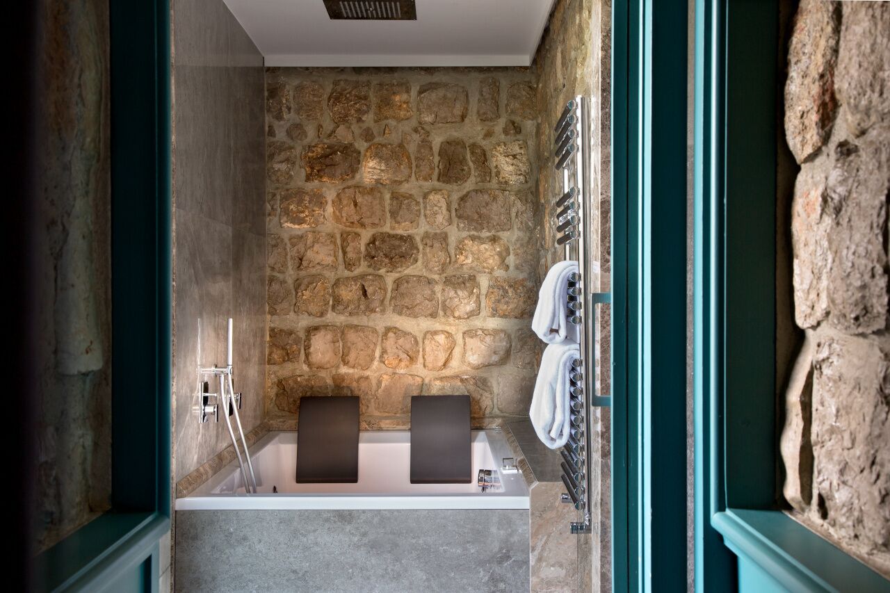 free toiletries, hair dryer, bathrobes, slippers