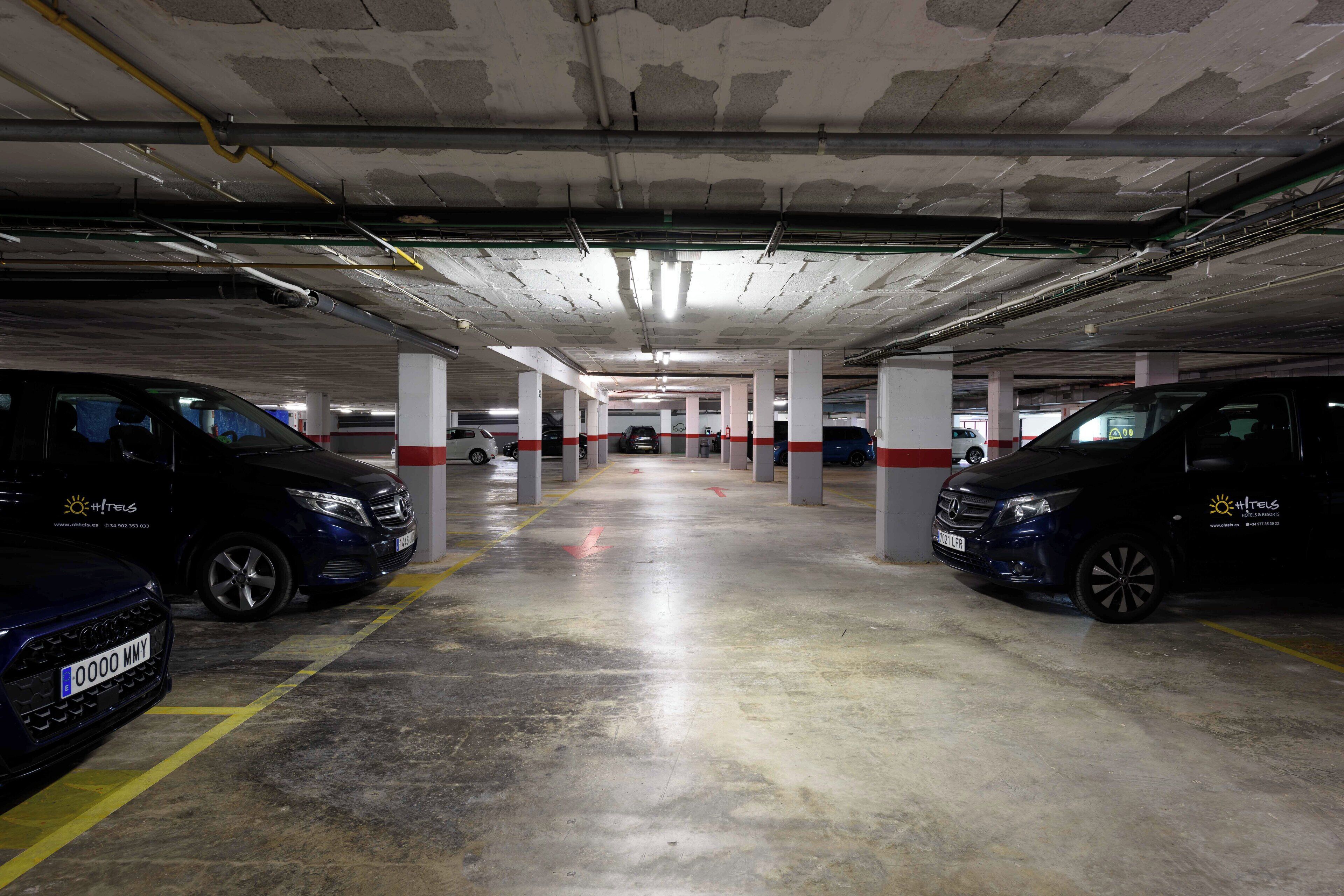 limited parking, electric car charging point