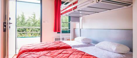 Standard Room, 3 Twin Beds | Premium bedding, desk, blackout drapes, iron/ironing board (on request)
