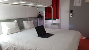 Standard Room, Multiple Beds (1 Double and 1 Single bed) | Desk, free WiFi, bed sheets