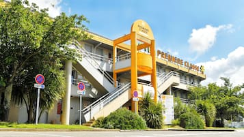 Voorkant van accommodatie