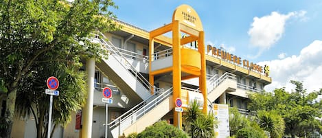 Fassade der Unterkunft