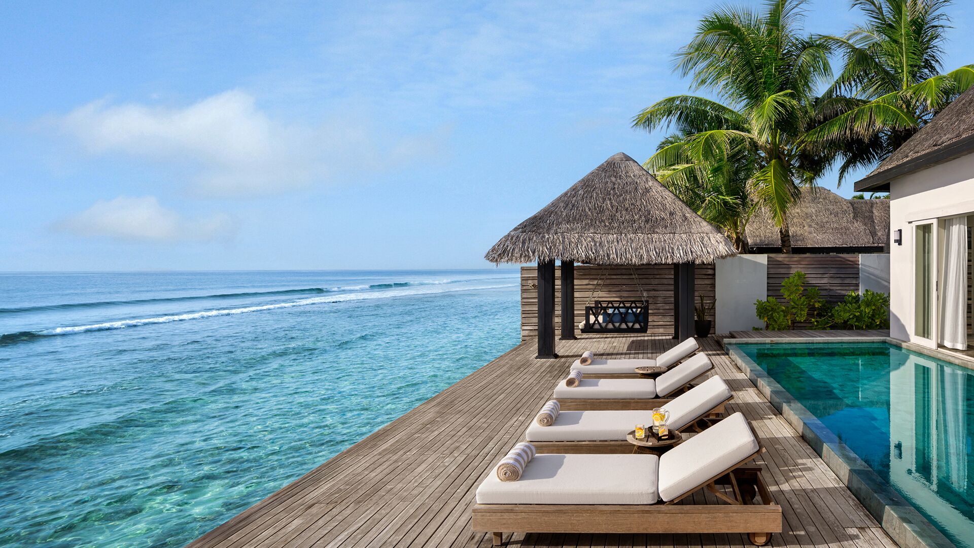 客房, 2 間臥室 ( Pool Residence ) | 海灘/海景