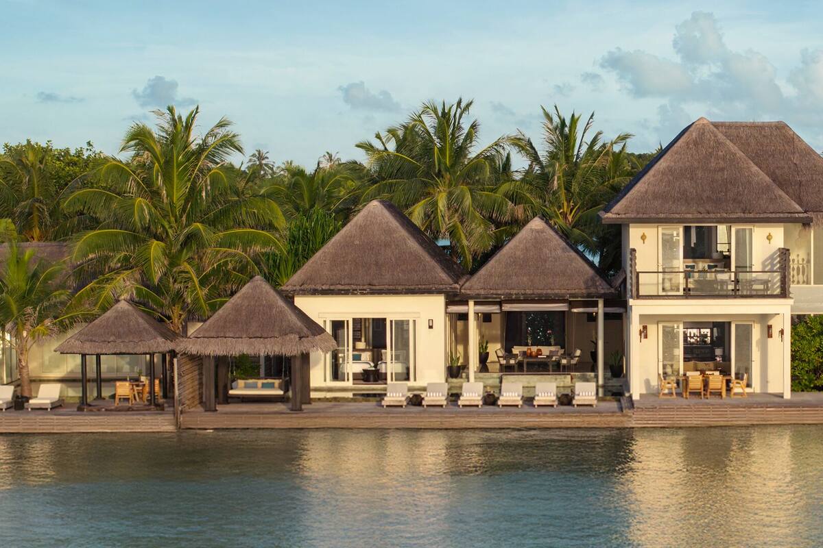Two Bedroom Beach Pool Residence | Frette Italian sheets, premium bedding, minibar, in-room safe