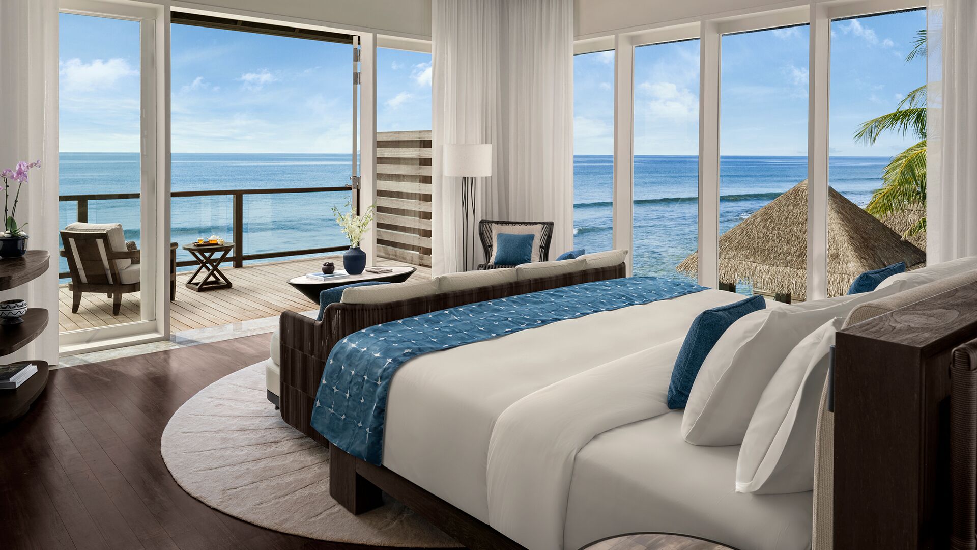 Zimmer, 2 Schlafzimmer ( Pool Residence ) | Strand-/Meerblick