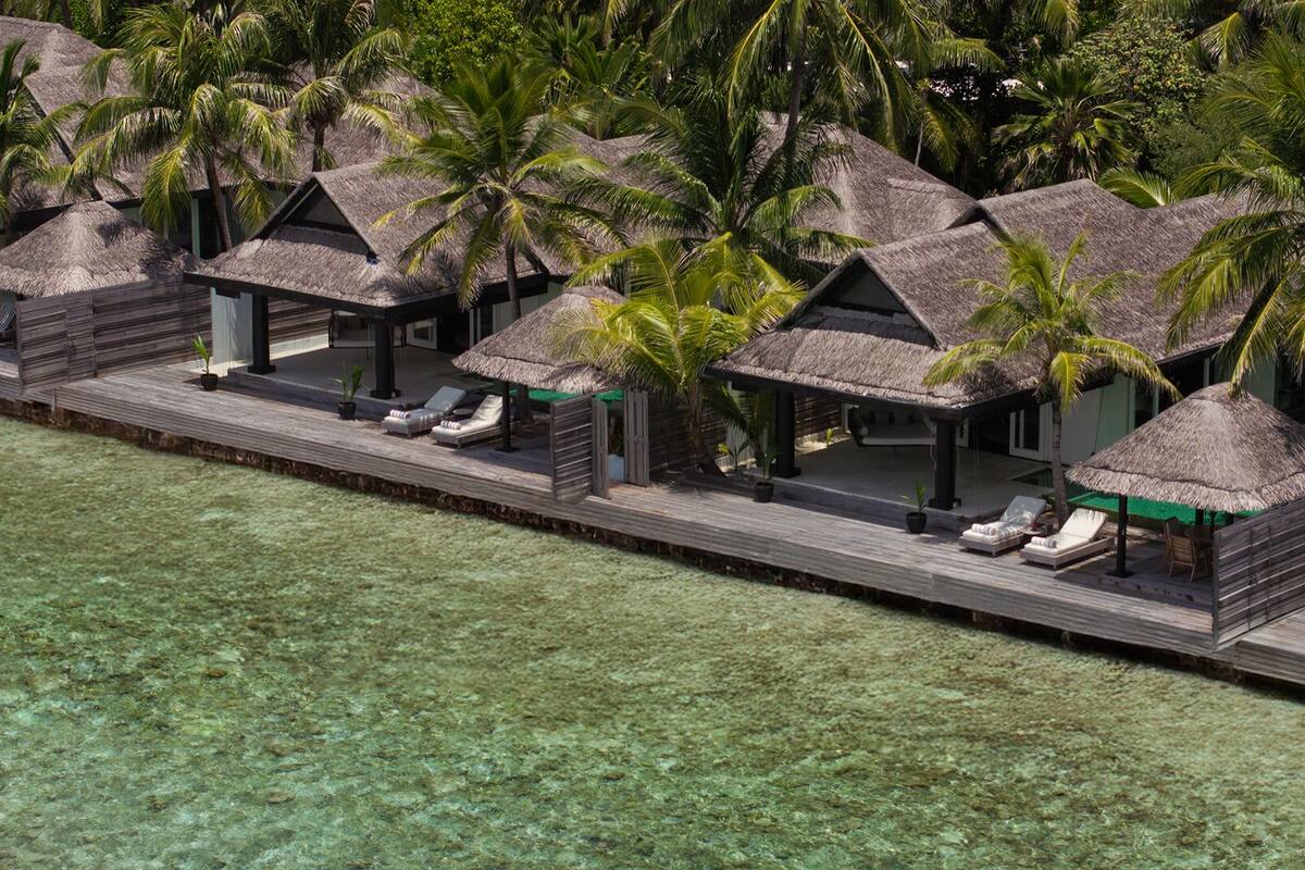 Villa, 2 Bedrooms, Ocean View | Frette Italian sheets, premium bedding, minibar, in-room safe