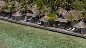 Two Bedroom Ocean House with Pool | Frette Italian sheets, premium bedding, minibar, in-room safe