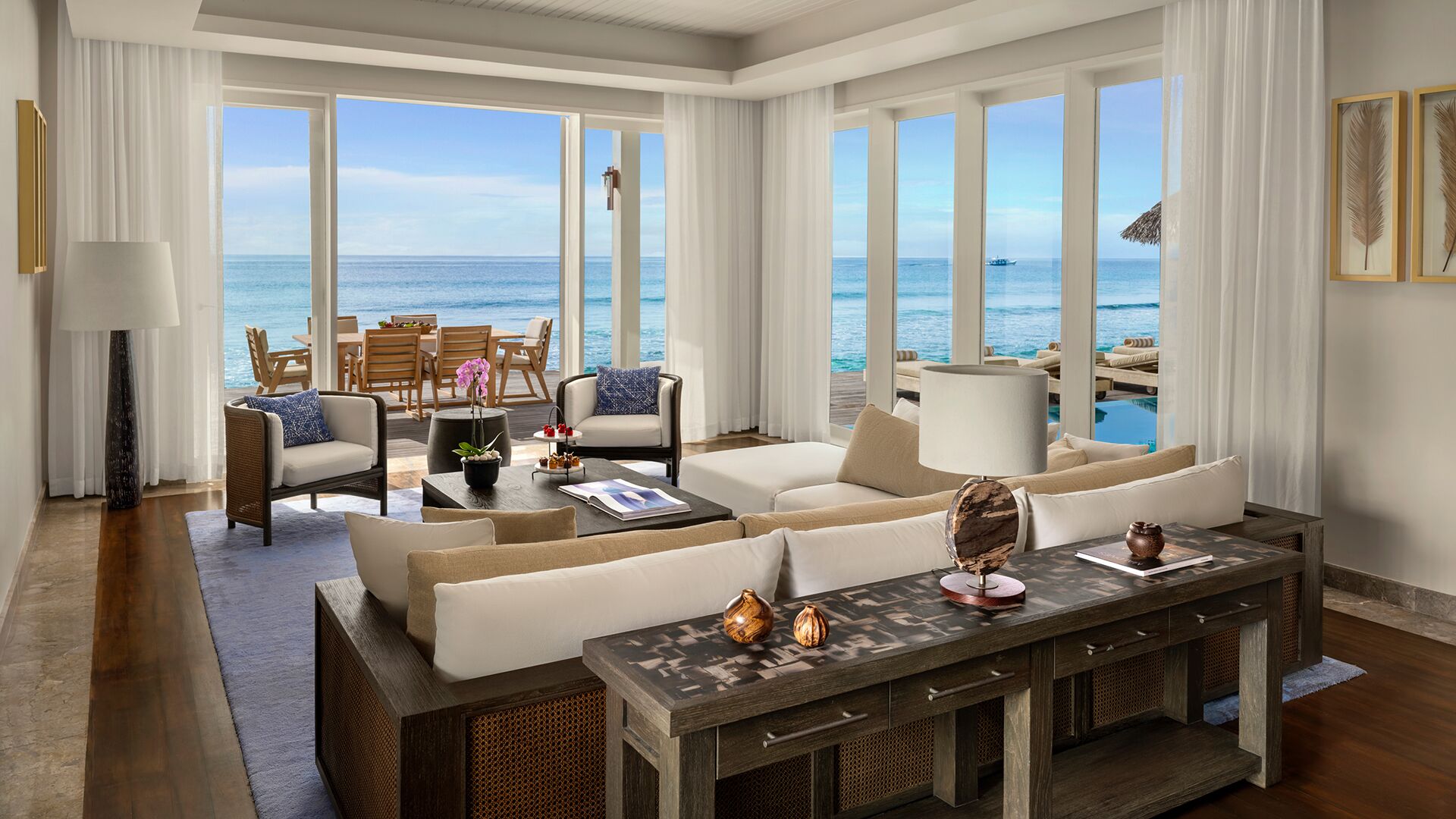 Zimmer, 2 Schlafzimmer ( Pool Residence ) | Wohnbereich