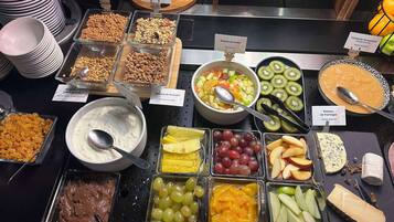 Daily buffet breakfast (EUR 7 per person)