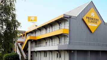 Uitzicht vanuit de kamer