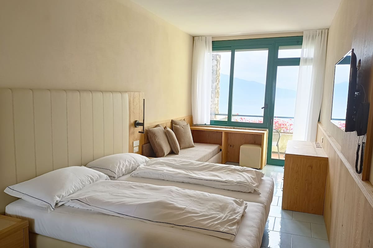 Superio Double Room with extra bed | In-room safe, desk, blackout curtains