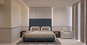 In-room safe, desk, blackout curtains