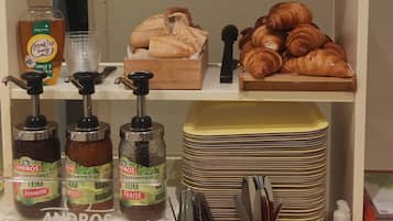 Daily to-go breakfast for a fee