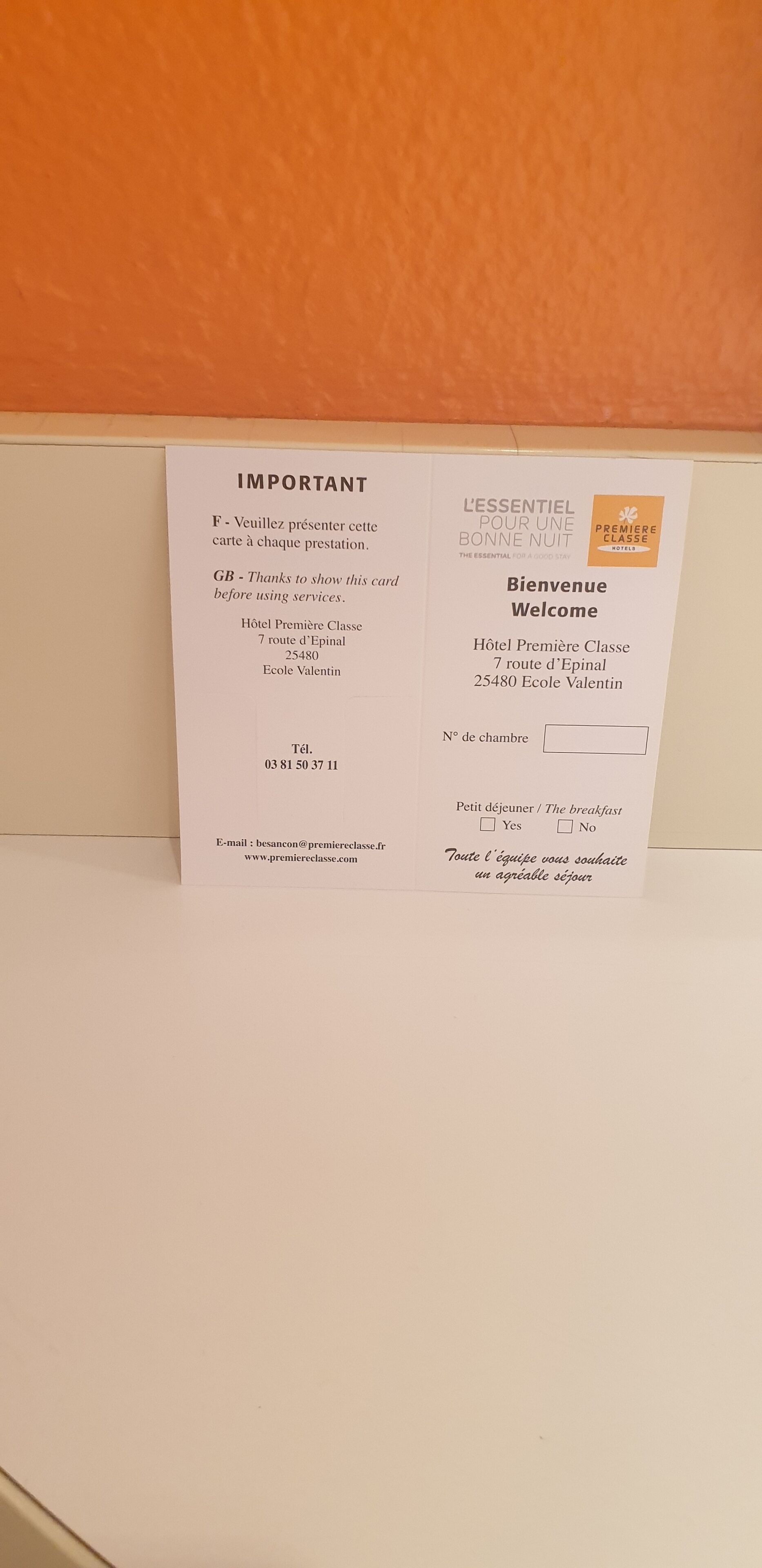 Photo - Premiere Classe Besancon Ecole Valentin