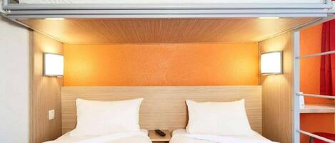 Premium bedding, individually furnished, desk, blackout drapes