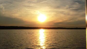 Perto da praia, toalhas de praia