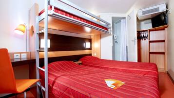 1 chambre, bureau, Wi-Fi gratuit, draps fournis