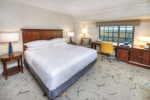 Premium bedding, pillowtop beds, in-room safe, desk