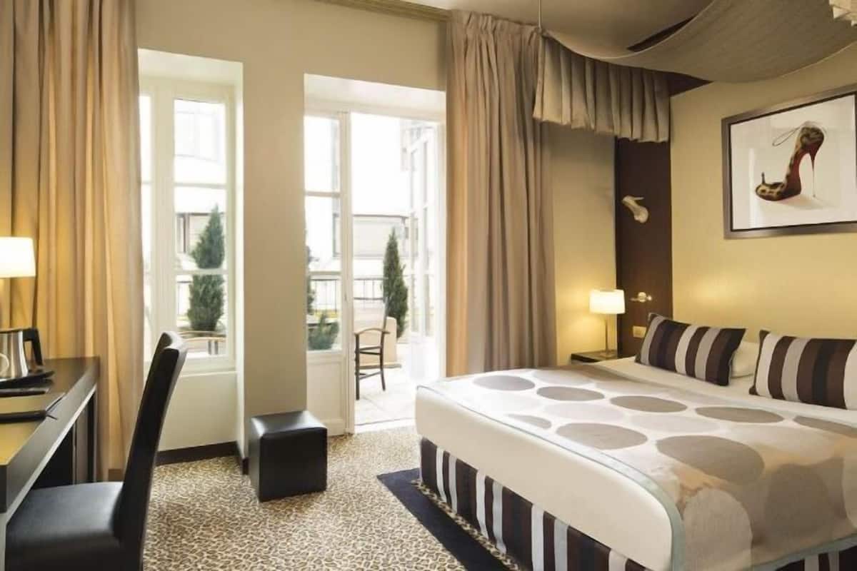 Biancheria da letto di alta qualità, minibar, una cassaforte in camera