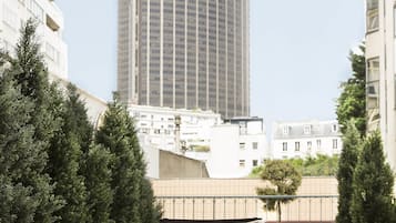 Blick von der Unterkunft