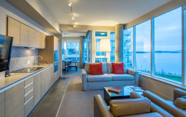 Living area - The Sidney Pier Hotel & Spa (Sidney)