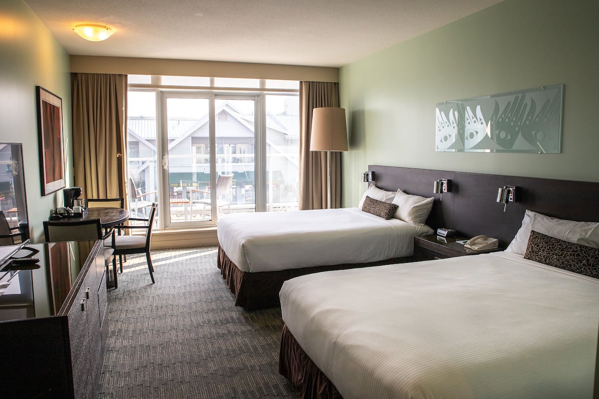 classic room, 2 queen beds | view from room