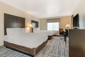 Individually furnished, desk, laptop workspace, iron/ironing board - Best Western Visalia Hotel (Visalia)