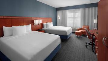 Egyptian cotton sheets, premium bedding, desk, laptop workspace