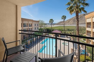 Room, 2 Queen Beds, Balcony, Pool View | View from room