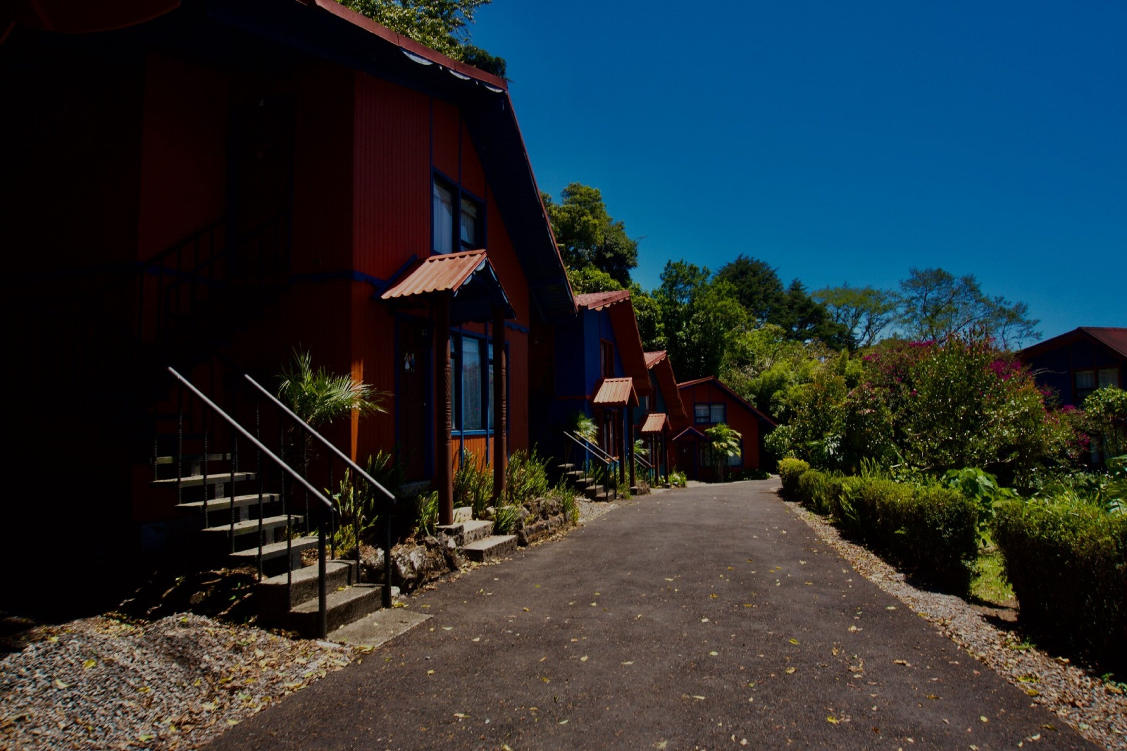 Facciata della struttura