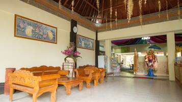 Sala de estar en el lobby