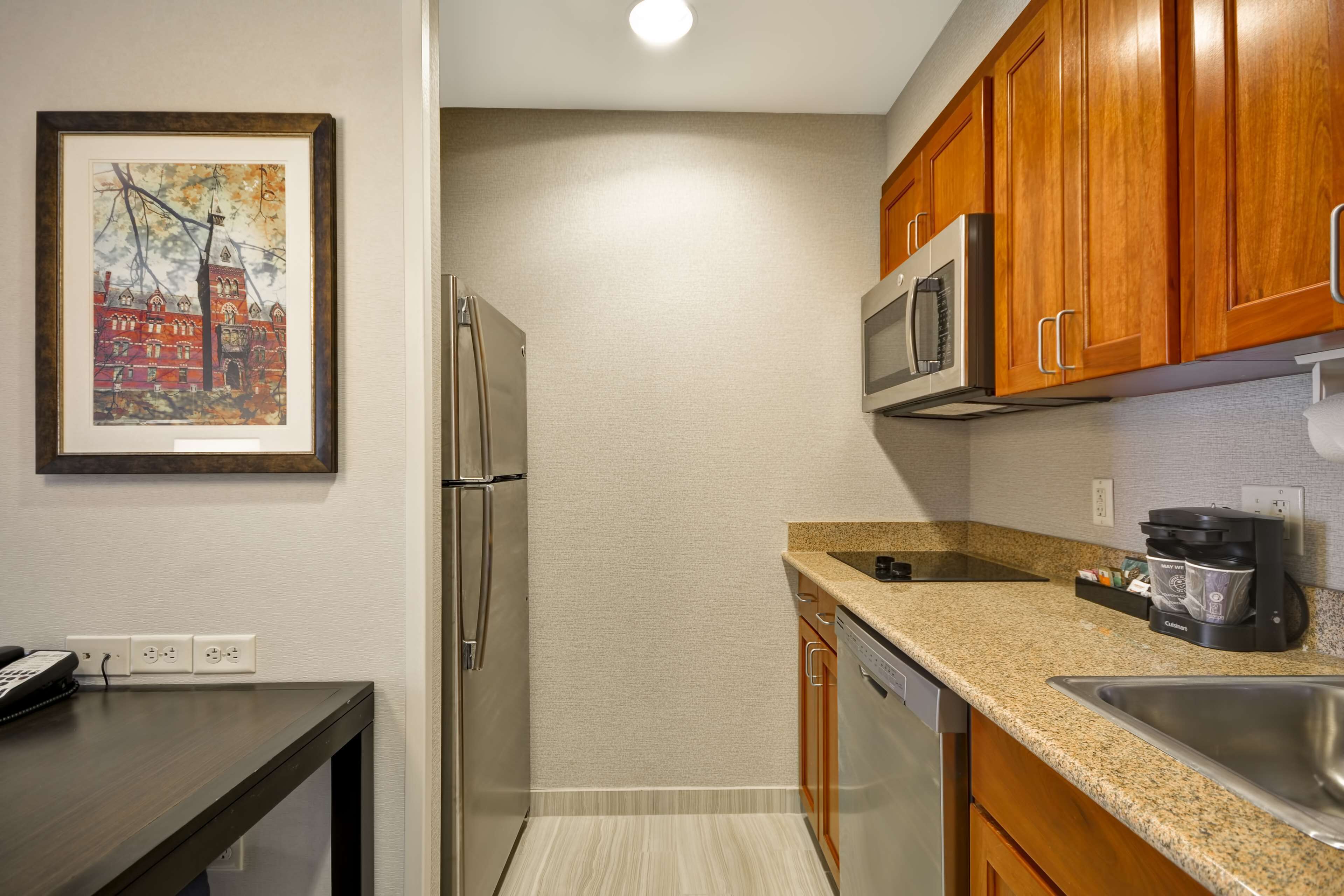 suite, 1 bedroom | private kitchen | full-sized fridge, microwave, stovetop, dishwasher