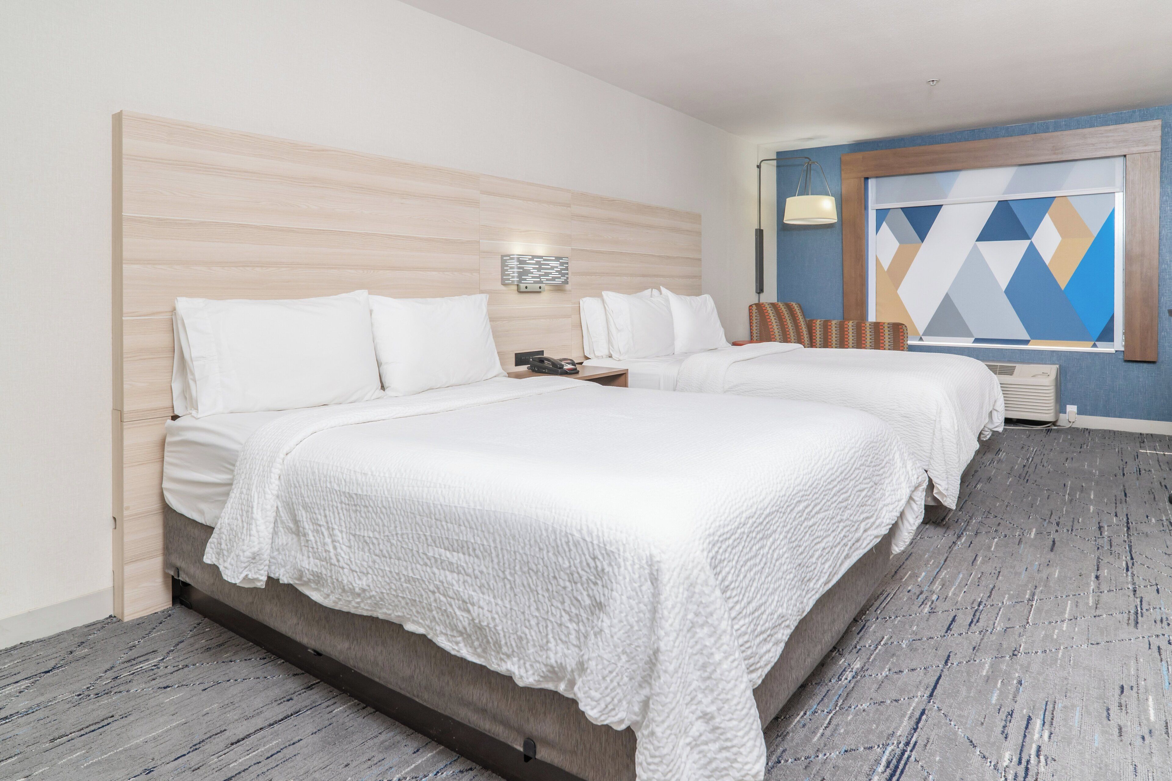 Standard Room, 2 Queen Beds | In-room safe, desk, iron/ironing board, free WiFi