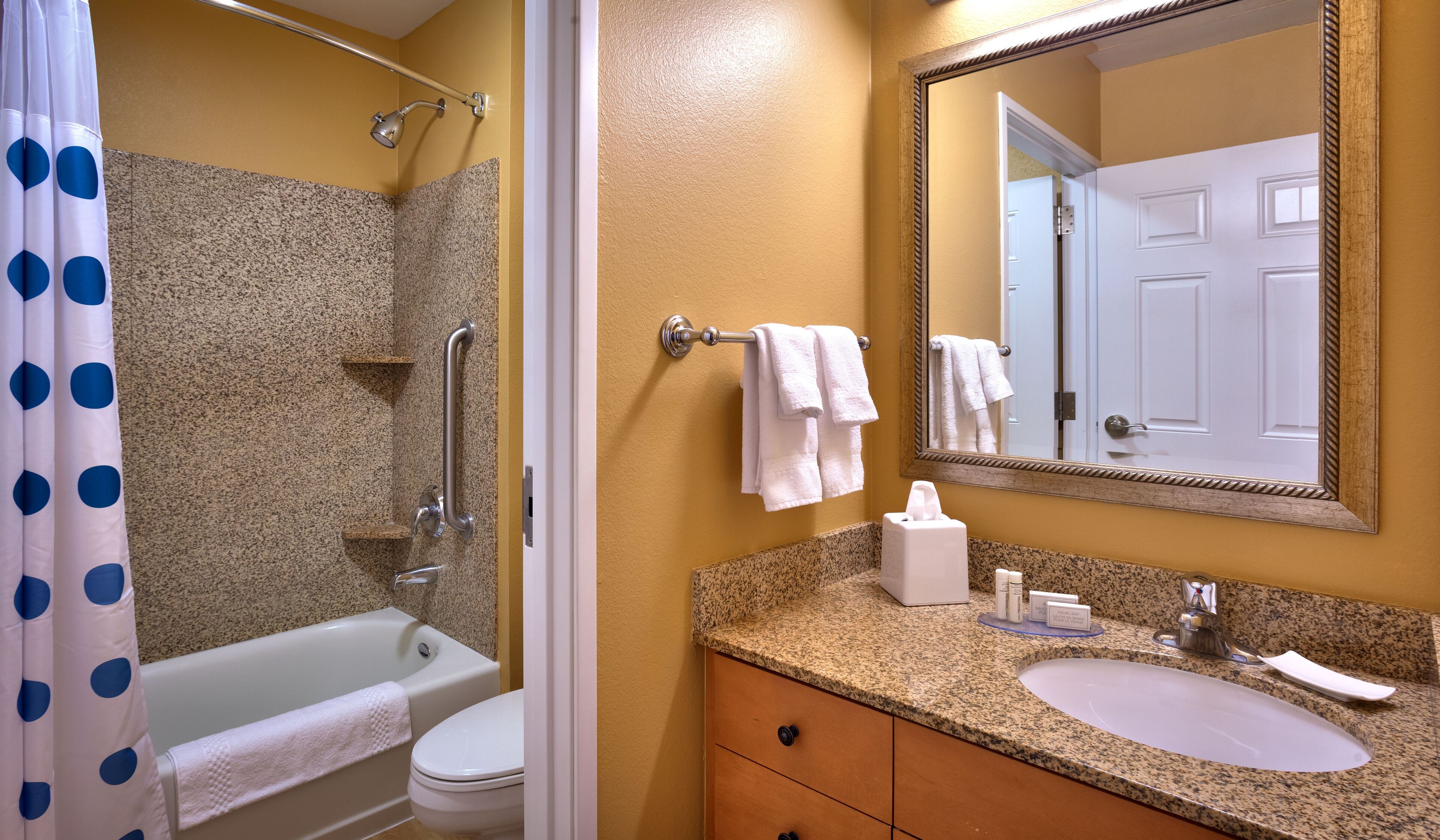 suite, 1 bedroom | bathroom | free toiletries, hair dryer, towels, soap