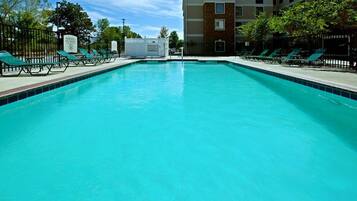 Seasonal outdoor pool