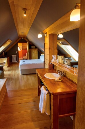 Literie de qualité, couette en duvet, minibar