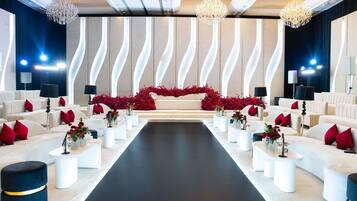 Innenbereich für Hochzeiten