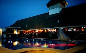 Poolside bar