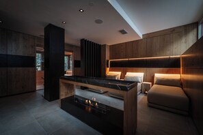 Sauna, bain à remous, hammam, hammam, soins corporels