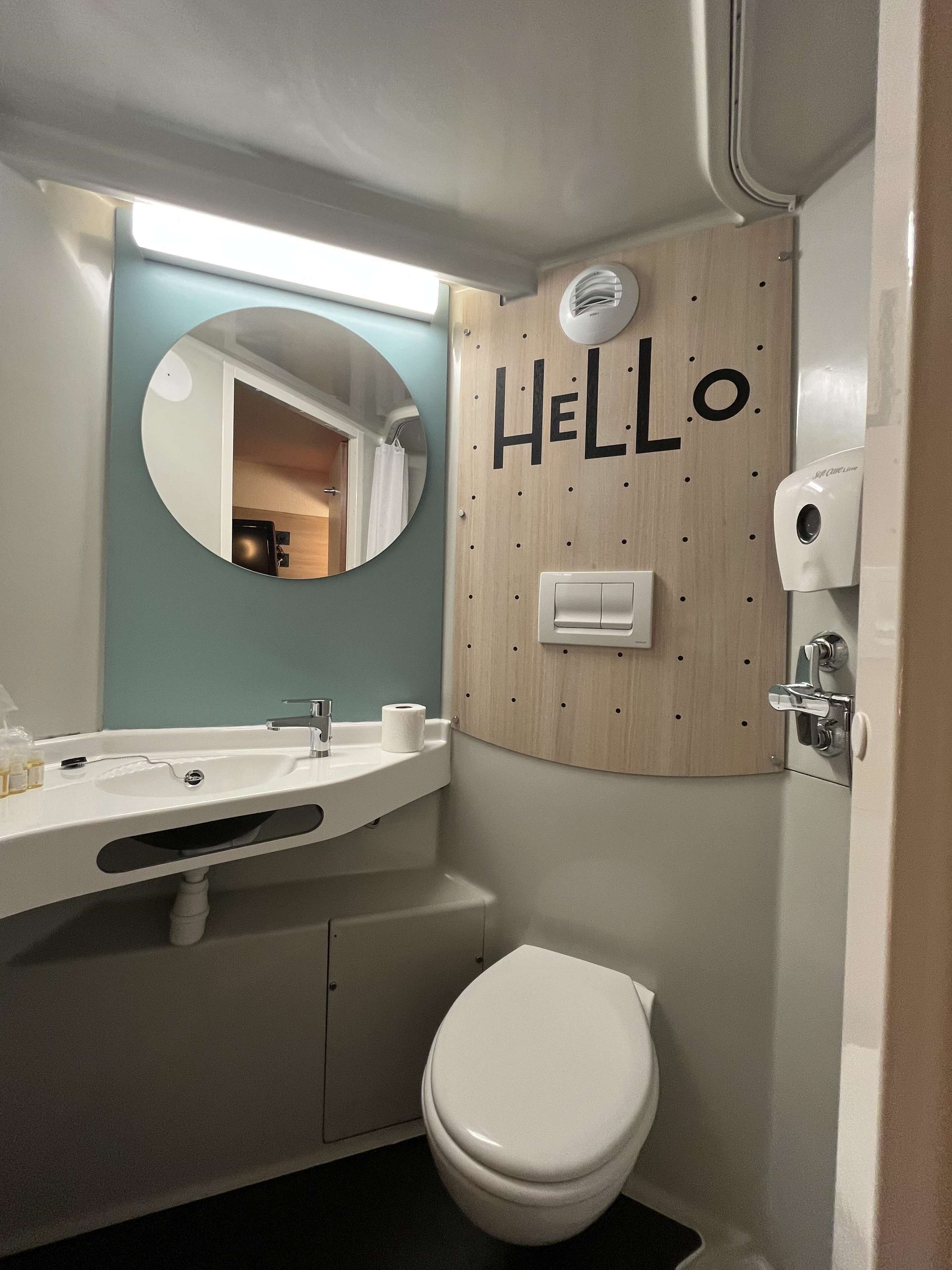 shower, eco-friendly toiletries, towels