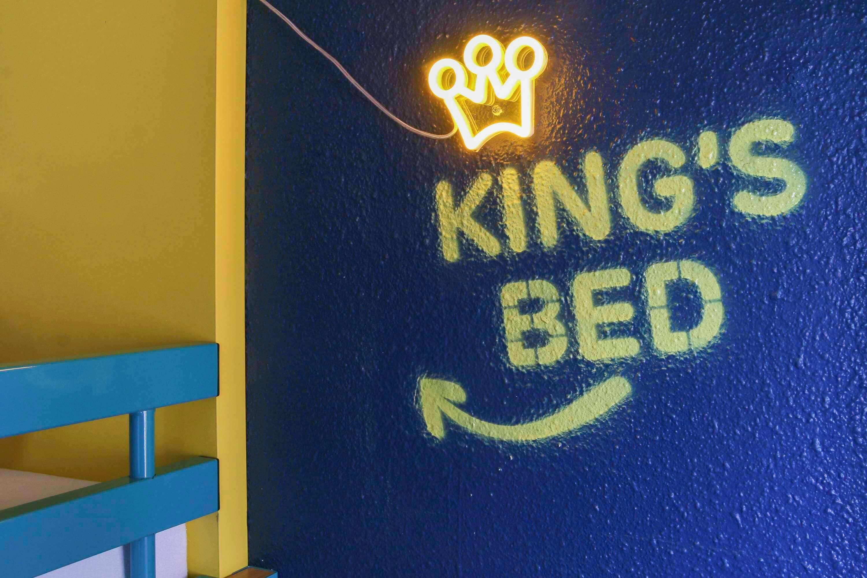 desk, blackout curtains, free wifi, bed sheets