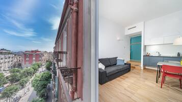 Apartment, 2 rooms | Vista del balcón
