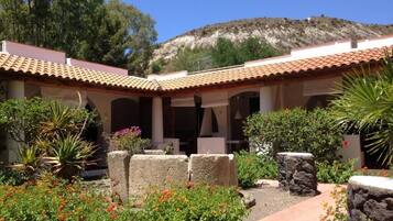 Majoituspaikan julkisivu